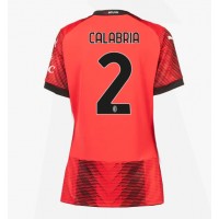 AC Milan Davide Calabria #2 Kotipaita Naiset 2023-24 Lyhythihainen